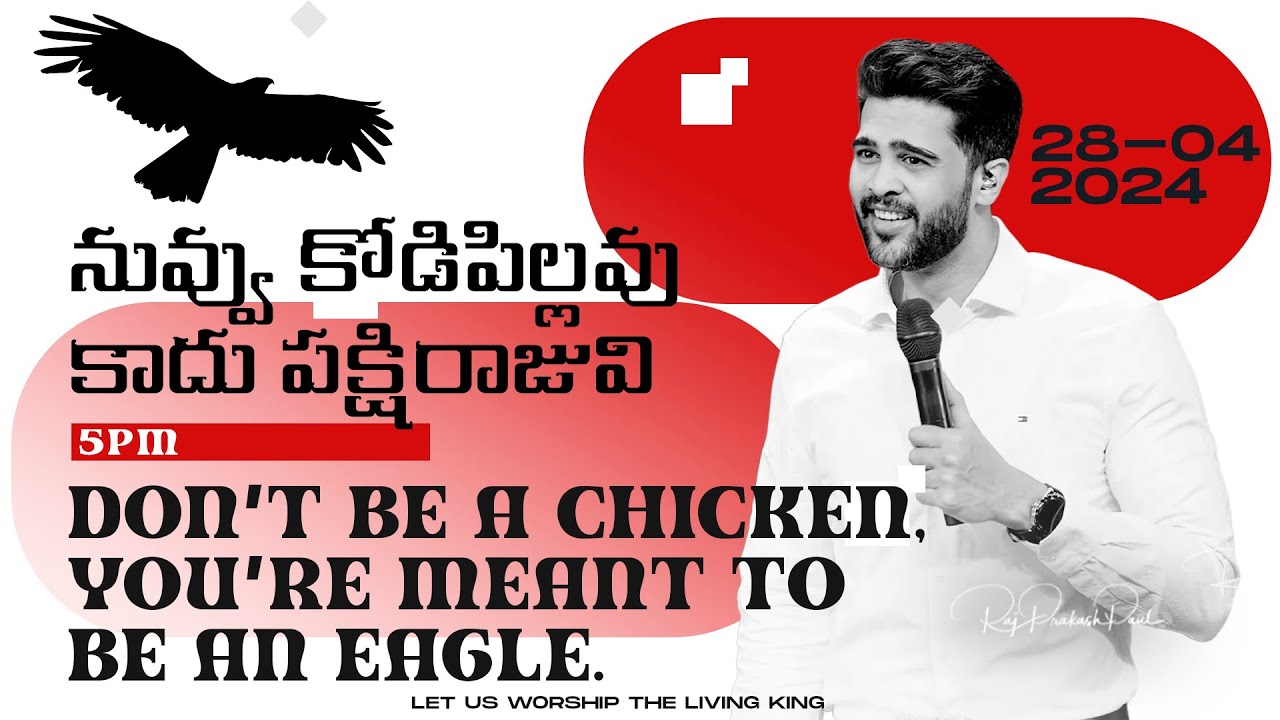      Youre not chicken Youre an Eagle  Raj Prakash Paul