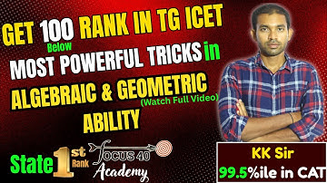 TG ICET 2025: Rank Under 100 with Algebra & Geometry Tricks! 💯🔥 #shorts #trending #ytshorts #yt