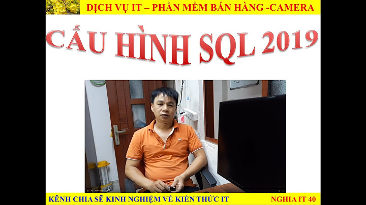 Hướng dẫn cấu hình sql server internet