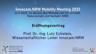 Innocamnrw Mobility Meeting 2022 - Eröffnungsvortrag