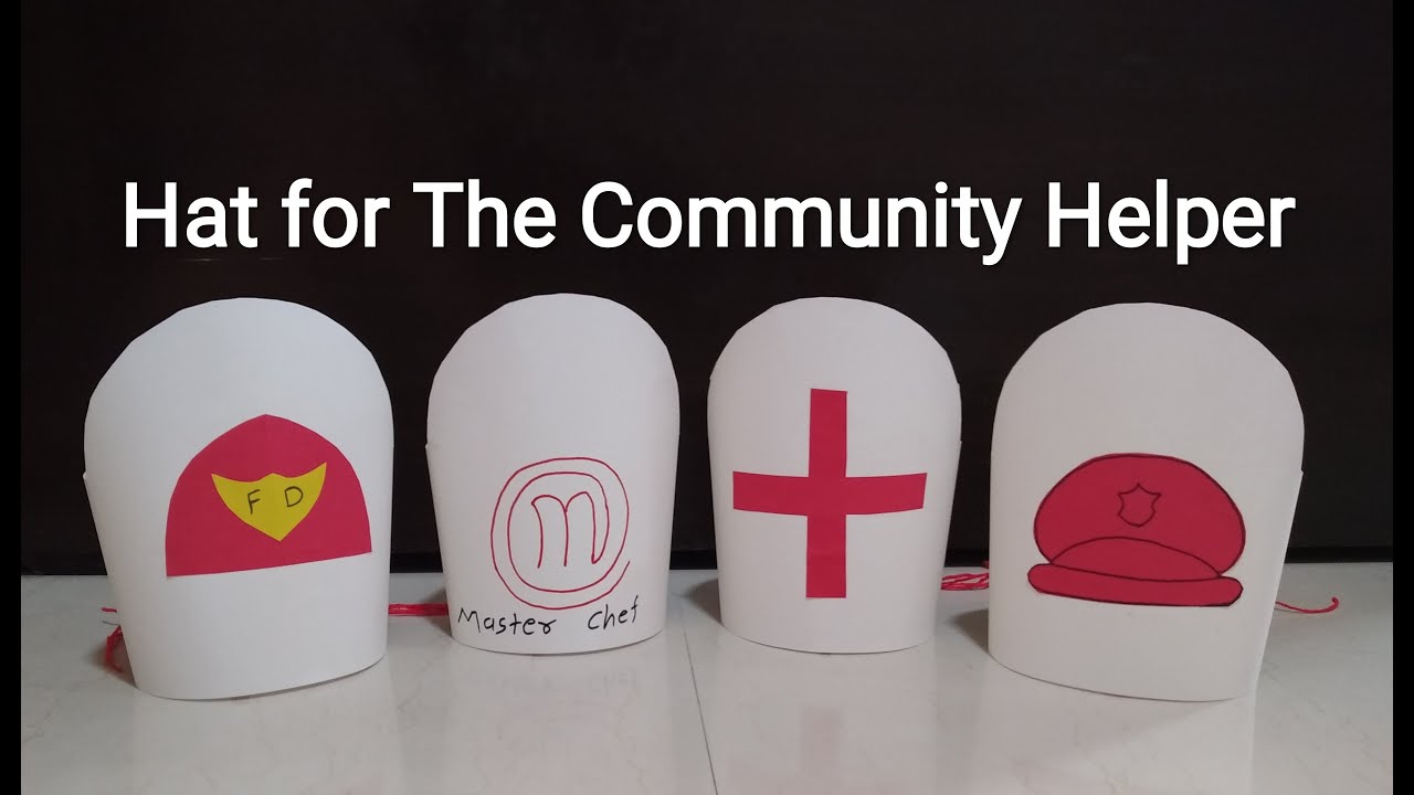 community-helper-hats-printable