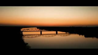 Point of view sunset shot Toruń Mavic