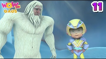 Cartoons | Best Action Scenes Of Vir: The Robot Boy In Hindi | Part 11 | WowKidz Gags