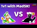 1v1 with madsk in smash karts