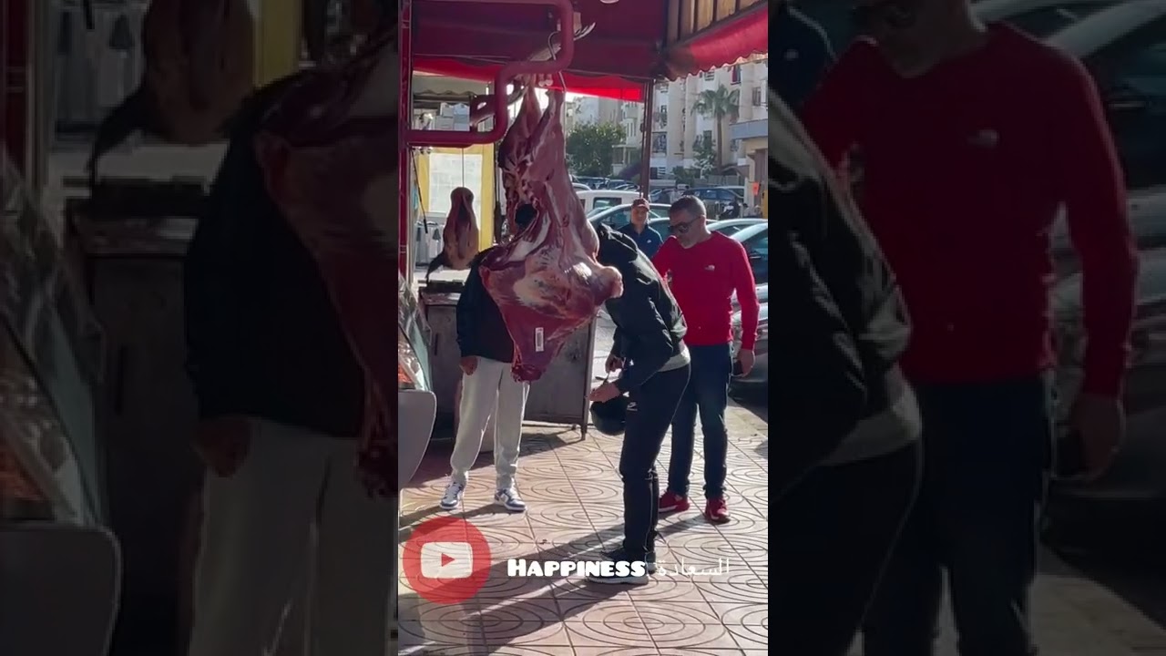 مقلب بوجمعة مشا لكازا عند جزار بغا 2 دراهم لحم😂