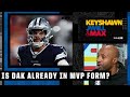 JWill might be jumping on the Dak Prescott MVP train soon 🚂 | Keyshawn, JWill and Max