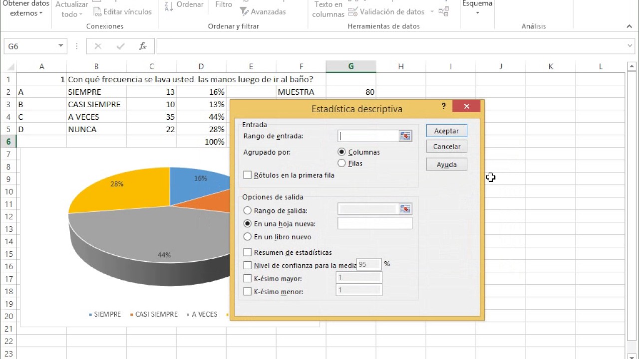 Como hacer media en excel