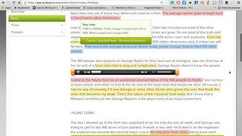 Close Reading of Omnivore