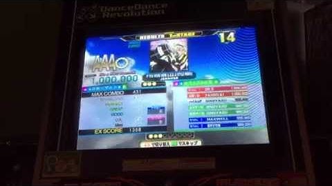 【DDR A】ESP IF YOU WERE HERE(L.E.D.-G STYLE REMIX) 1,000,000 MFC player:GINXYASU