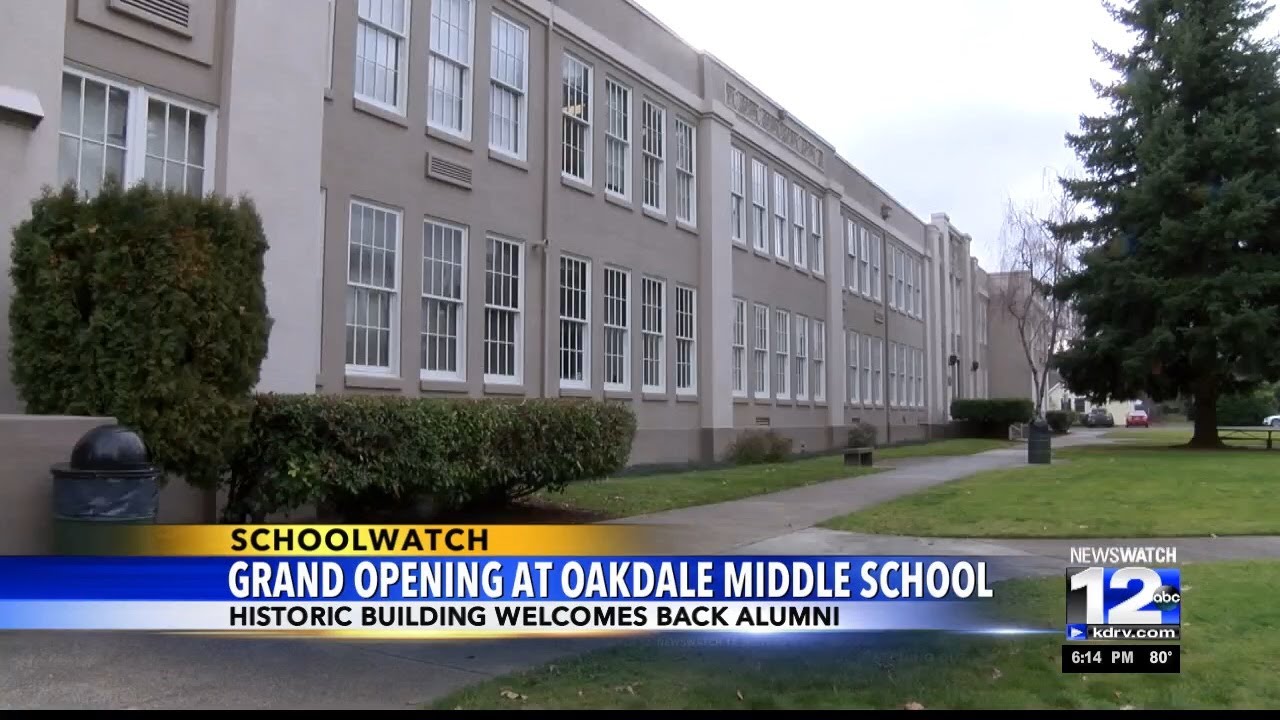 Grand opening at Oakdale Middle School YouTube