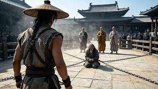 To save his father, a kung fu young man takes on top three Shaolin masters alone.