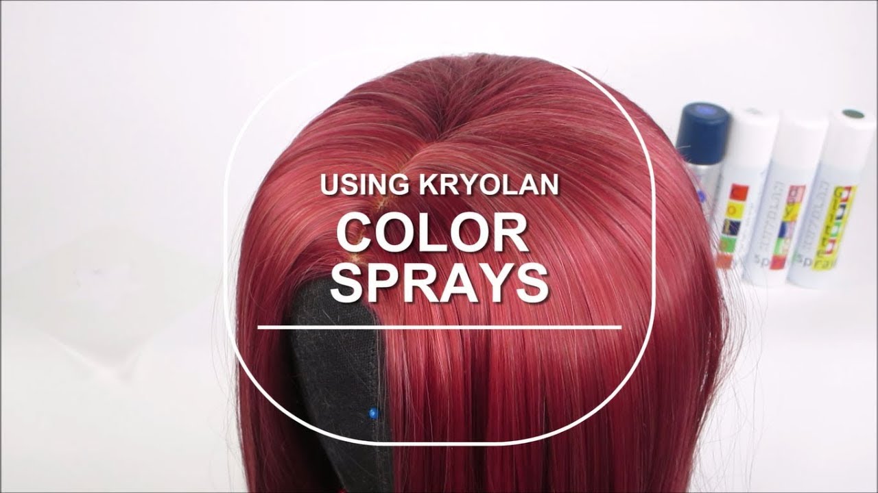 do you want to see more shades?! i used the kryolan gold hairspray