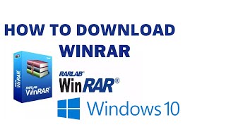 HOW TO DOWNLOAD WINRAR