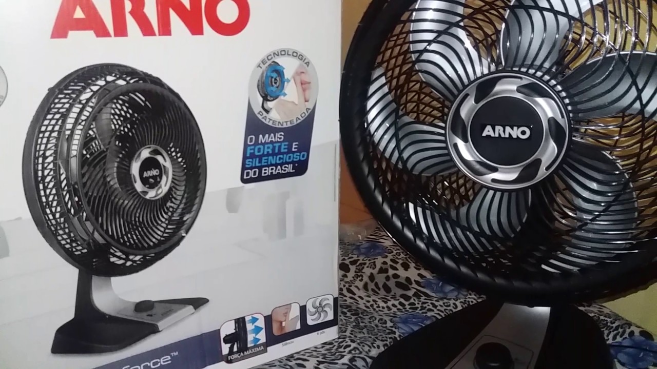 O Melhor ventilador da Arno de todos os tempos. Arno Silence Force ...