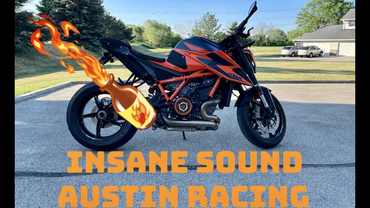 AUSTIN RACING on KTM 1290 super duke r 2021 - YouTube