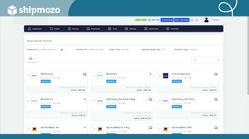 How to assign courier with shipmozo - English - Shipmozo