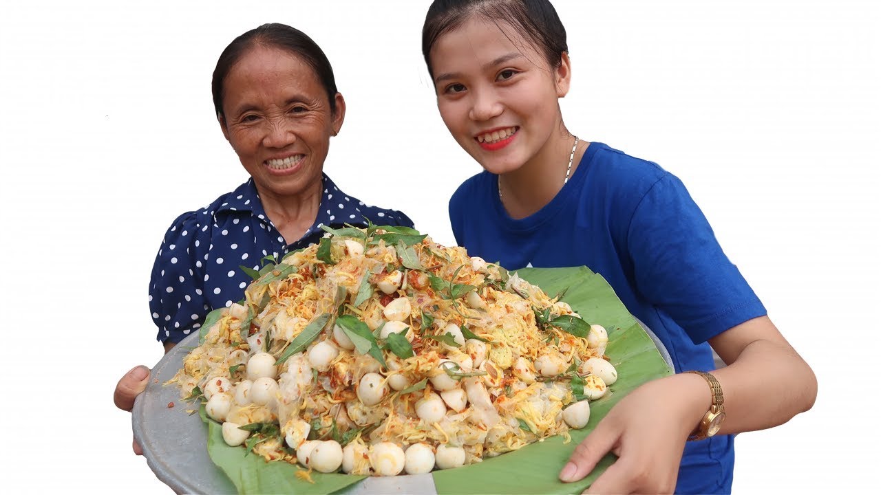 Bà Tân Vlog – Làm Đĩa Bánh Tráng Trộn Siêu To Khổng Lồ Sẽ NTN