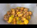 CHICKEN DRY FRY RECIPE | green leaves | Assamese style | #food #assamese #recipe #cooking #fyp