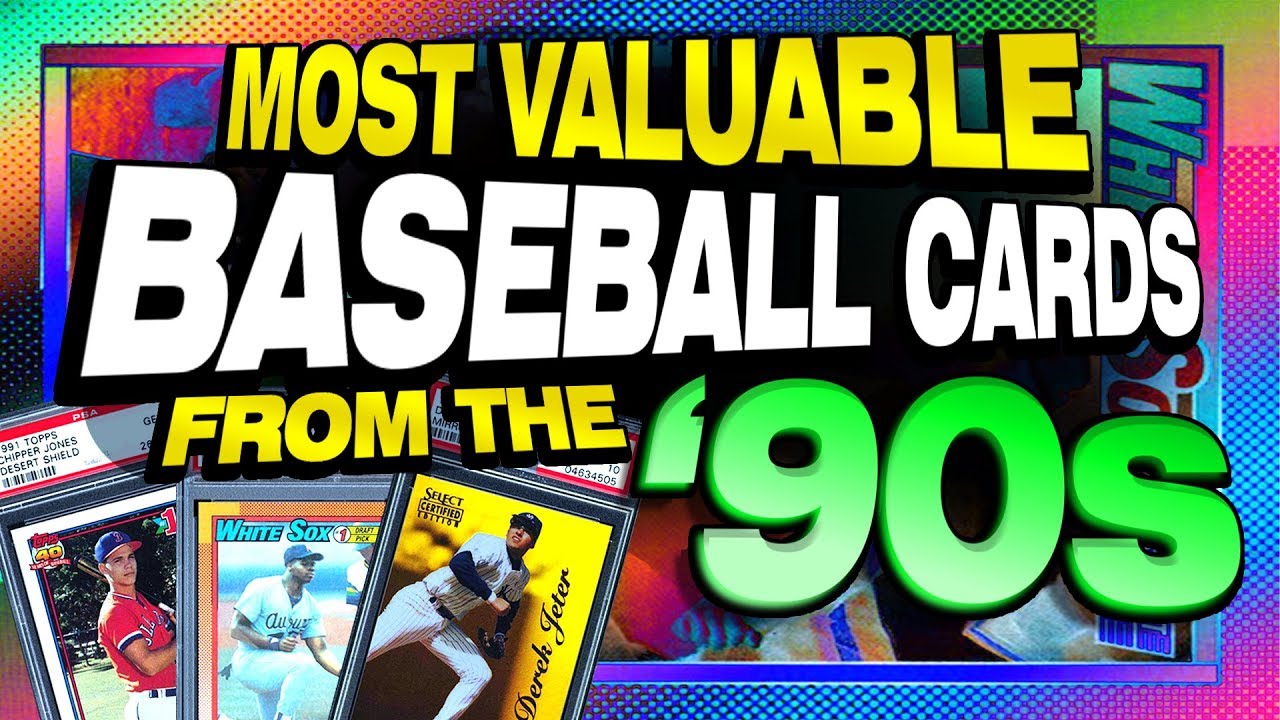 Top 25 Most Baseball the 1990's - Cards Only - YouTube