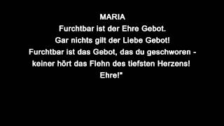 Richard Strauss - FRIEDENSTAG - (nur Maria-Szenen) mit Luana DeVol
