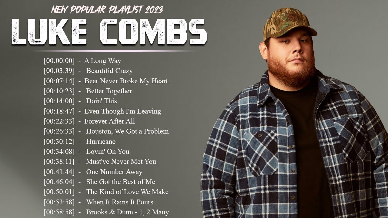 Luke Combs Greatest Hits Full Album - Best Songs Of Luke Combs Playlist ...