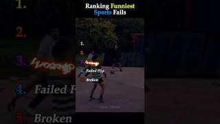 🥇Ranking Funniest Sports Fails❌‼