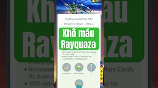 #PokemonGo #MegaRayquaza #RaidDay #CatchEmAll #PokemonVietnam #EpicCatch #Rayquaza