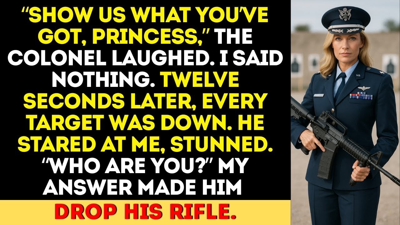The Colonel Mocked Me at the Shooting Range — Until I Hit Every Target in 12 Seconds.