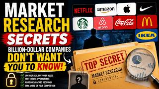 Market Research Secrets Billion Dollar Companies Don’t Want You to Know!