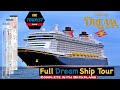 Full Disney Dream Ship Tour | With Deck Plans