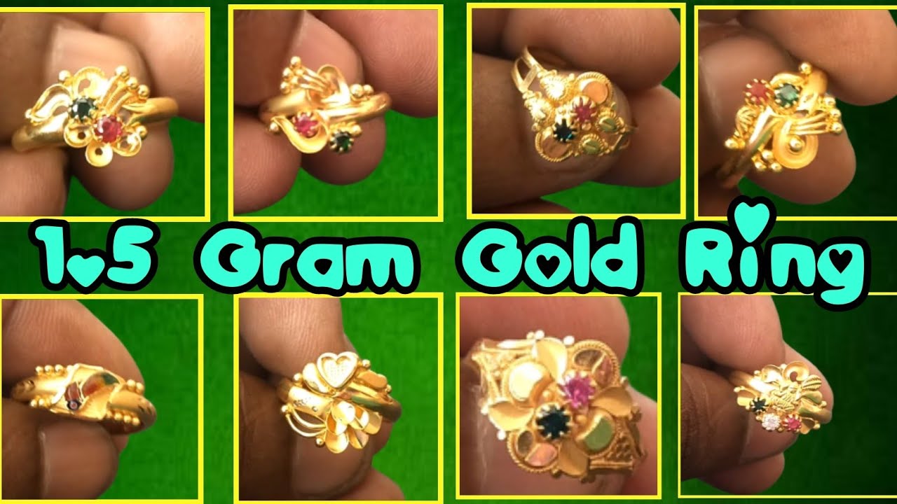 1.5 gram gold ring , new one for Sale in Coimbatore North, Tamil Nadu  Classified | IndiaListed.com