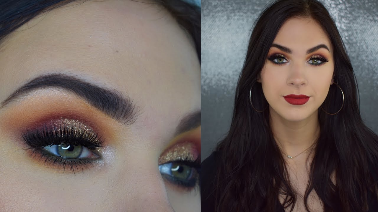 Holiday Glam 2018 Half Cut Crease | Makeup Tutorial