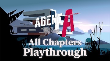 Agent A: A puzzle in Disguise - Playthrough - All Chapters | No Commentary (PC)