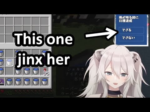 Botan jinx herself with Youtube survey [Shishiro Botan/Hololive]