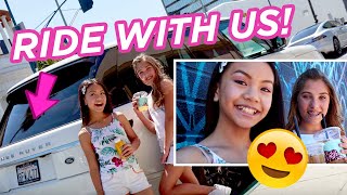 Getting Ready In A Range Rover Ft. Jessalyn Grace & Rosie Mcclelland Pee N Pretty