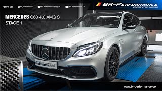 Mercedes C63 AMG S / Stage 1 By BR-Performance