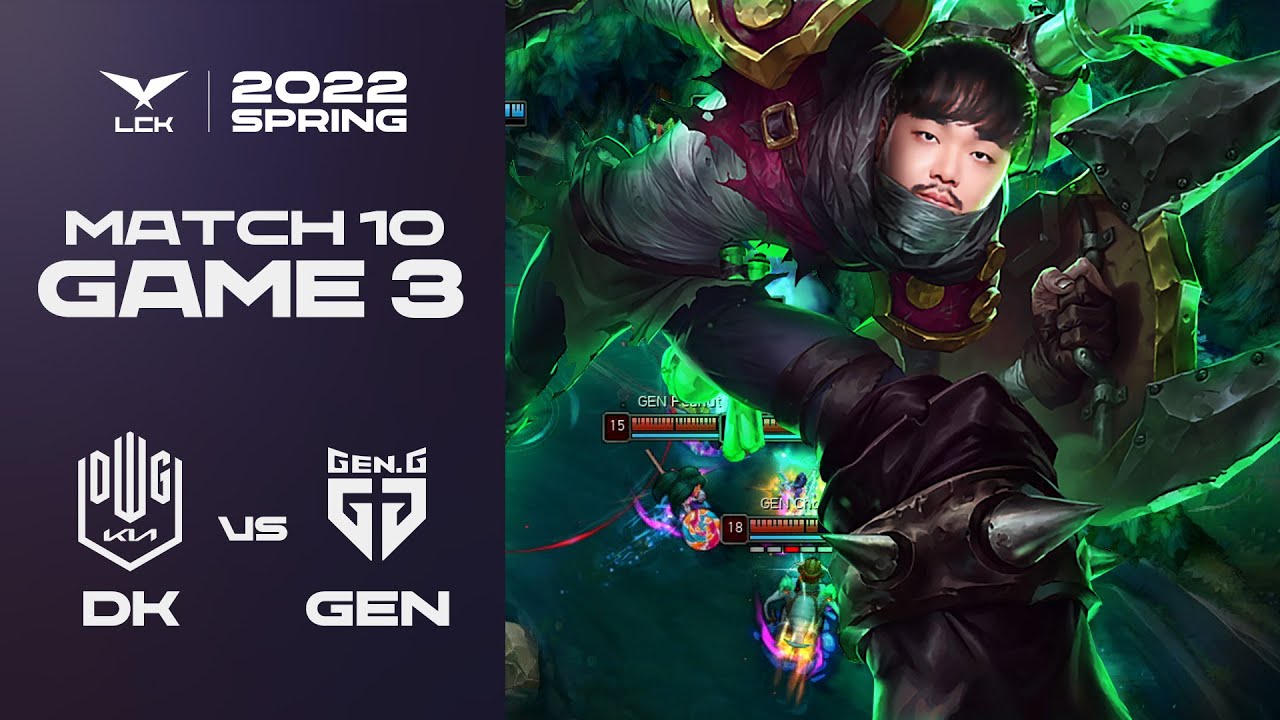 축제인가요? | 담원 기아 vs. 젠지 게임3 하이라이트 | 01.16 | 2022 LCK 스프링 스플릿