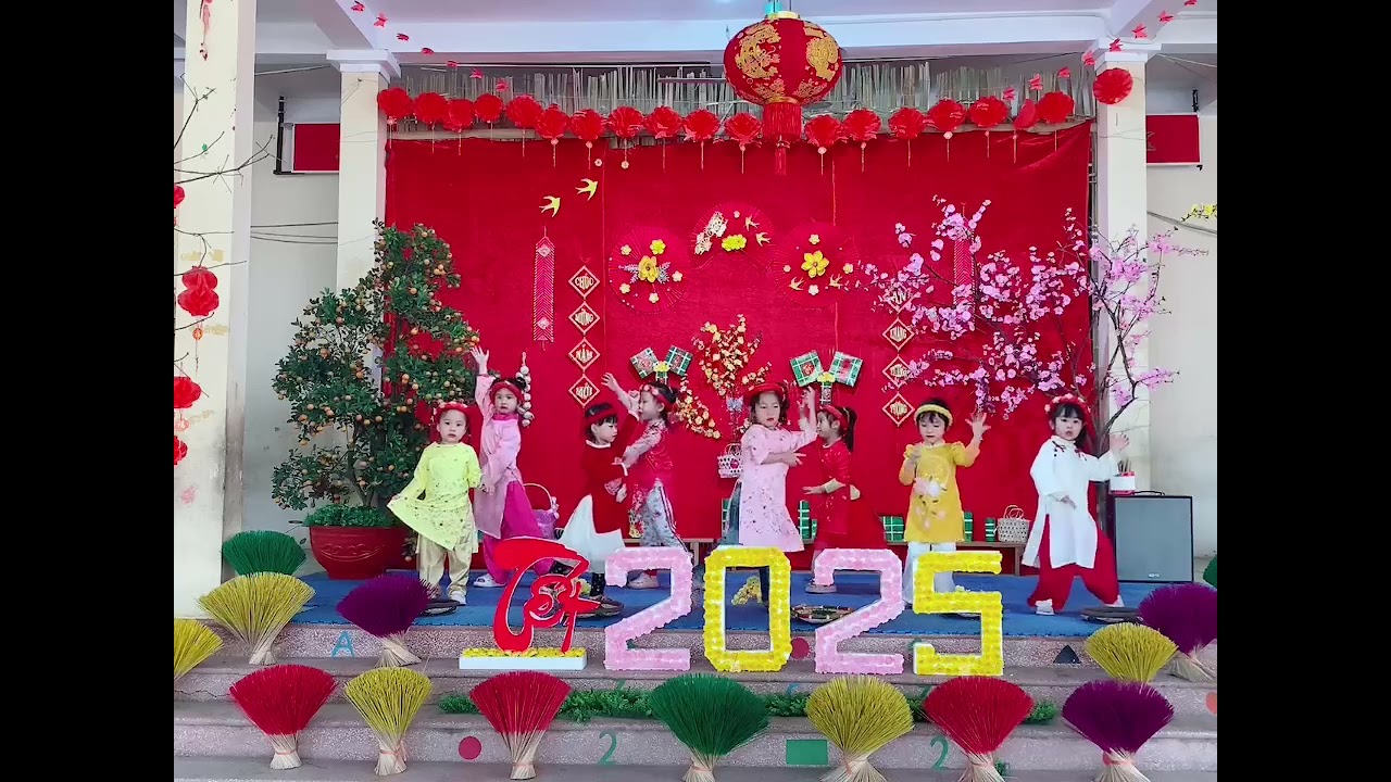 Tết ơi là tết - Lớp 4A Trường MN Ngọc Thanh