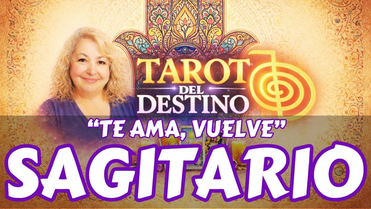 SAGITARIO ♐ ESA PERSONA TE AMA… Y QUIERE VOLVER A TU LADO | Tarot del ...