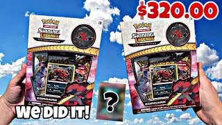 $320 Shining Legends Pokemon OPENING! I CAN’T believe we HIT this! #pokemon #reaction #opening #fyp