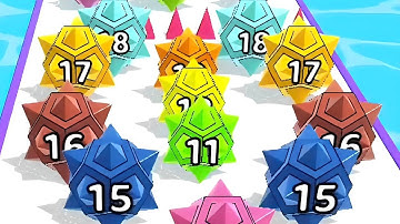 Marble Run ⚽ 3D Game Color Ball Race Gameplay Android IOS Level 2288