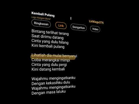 Kembali Pulang ||