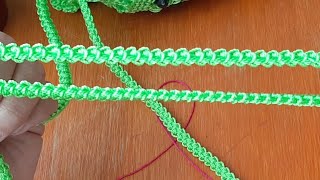 Asa rapida para bolsita a crochet #QuedateEnCasa