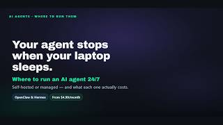 How to Run an AI Agent 24/7 (OpenClaw & Hermes): VPS vs Managed Hosting