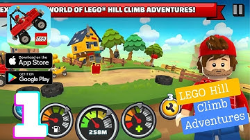 LEGO Hill Climb Adventures Gameplay Walkthrough - Part 1 (iOS, Android)