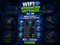 WiFi Advanced Settings on Samsung Phone | Boost Speed &amp; Fix Connection Problems