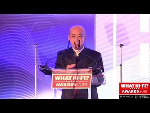 Ken Ishiwata acceptance speech at the What Hi-Fi? Awards 2019