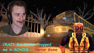 HE TRAPPED ME IN SCHOOL... Last Kid On Bus Horror Game screenshot 3