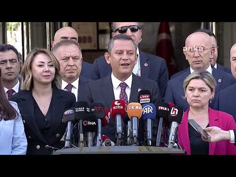 CHP Genel Başkanı Özgür Özel, YSK Önünde Açıklama Yapıyor | 15.04.2024