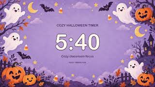 10 Minute Halloween Timer 🎃 | Cozy Countdown with Music